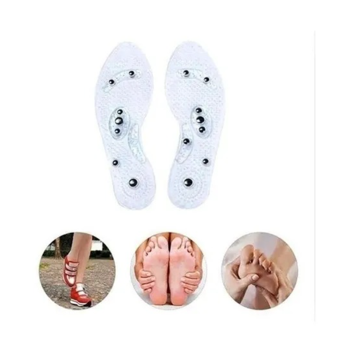 Plantillas De Silicona Magnetoterapia Reflexologia 8 Imanes