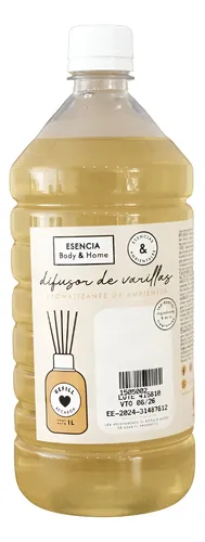 Esencia Conc. Difusor 1 Litro. 30 Varillas De Regalo