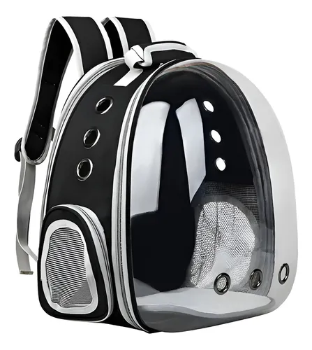 Mochila Transportadora Para Mascotas Rigida Gatos Perros Capsula