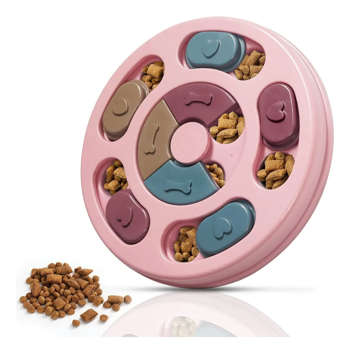 Plato Perro Gato Alimento Juguete Interactivo Premio