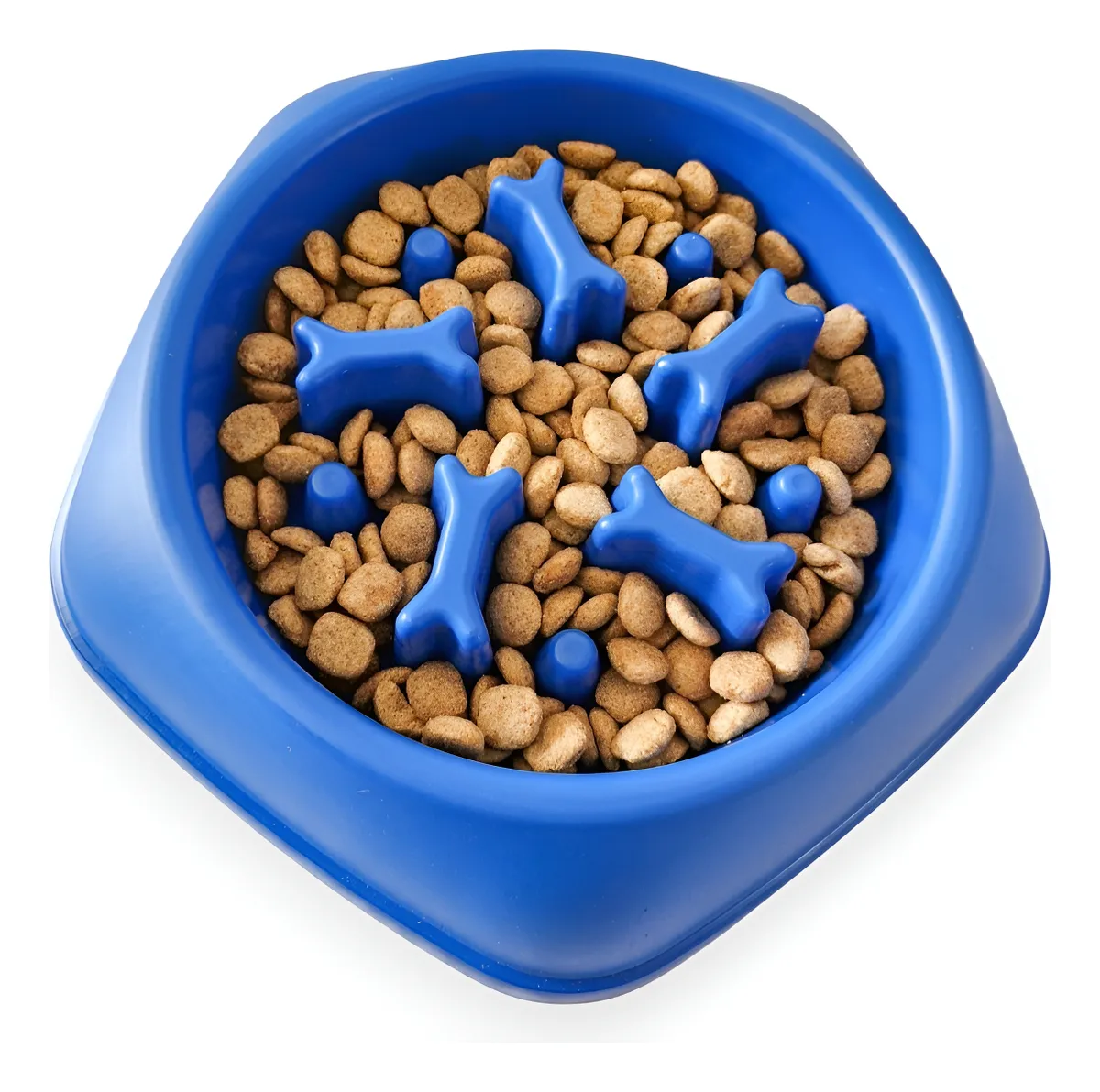 Comedero Come Lento Premium Perros Plato Regula Ansiedad