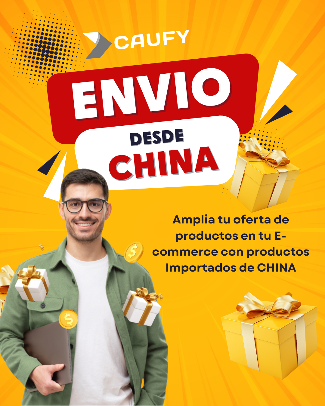 Envio Internacional Caufy desde China